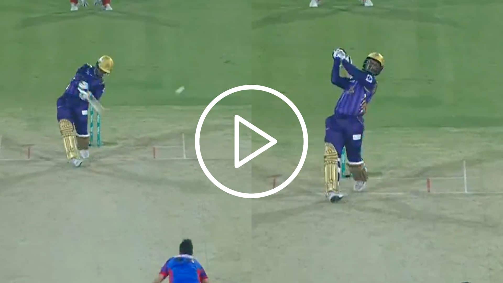 [Watch] Sherfane Rutherford Overcomes Final-Over Drama To Seal Thrilling Win For Quetta